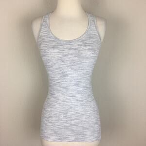 Lululemon Gray Cool Racerback Tank Top Small